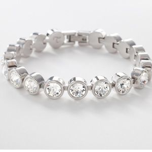 NWT Swarovski Touchstone White Ice Bracelet